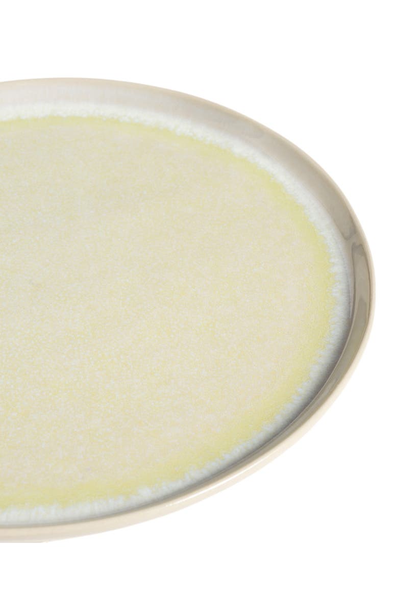 Fonte Stoneware Dessert Plate 8.6" Set of 3, Alternate, color, Green