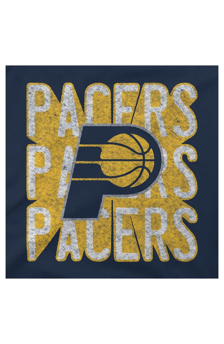 Stadium Essentials Unisex Stadium Essentials  Navy Indiana Pacers Step Up T-Shirt, Alternate, color, Navy