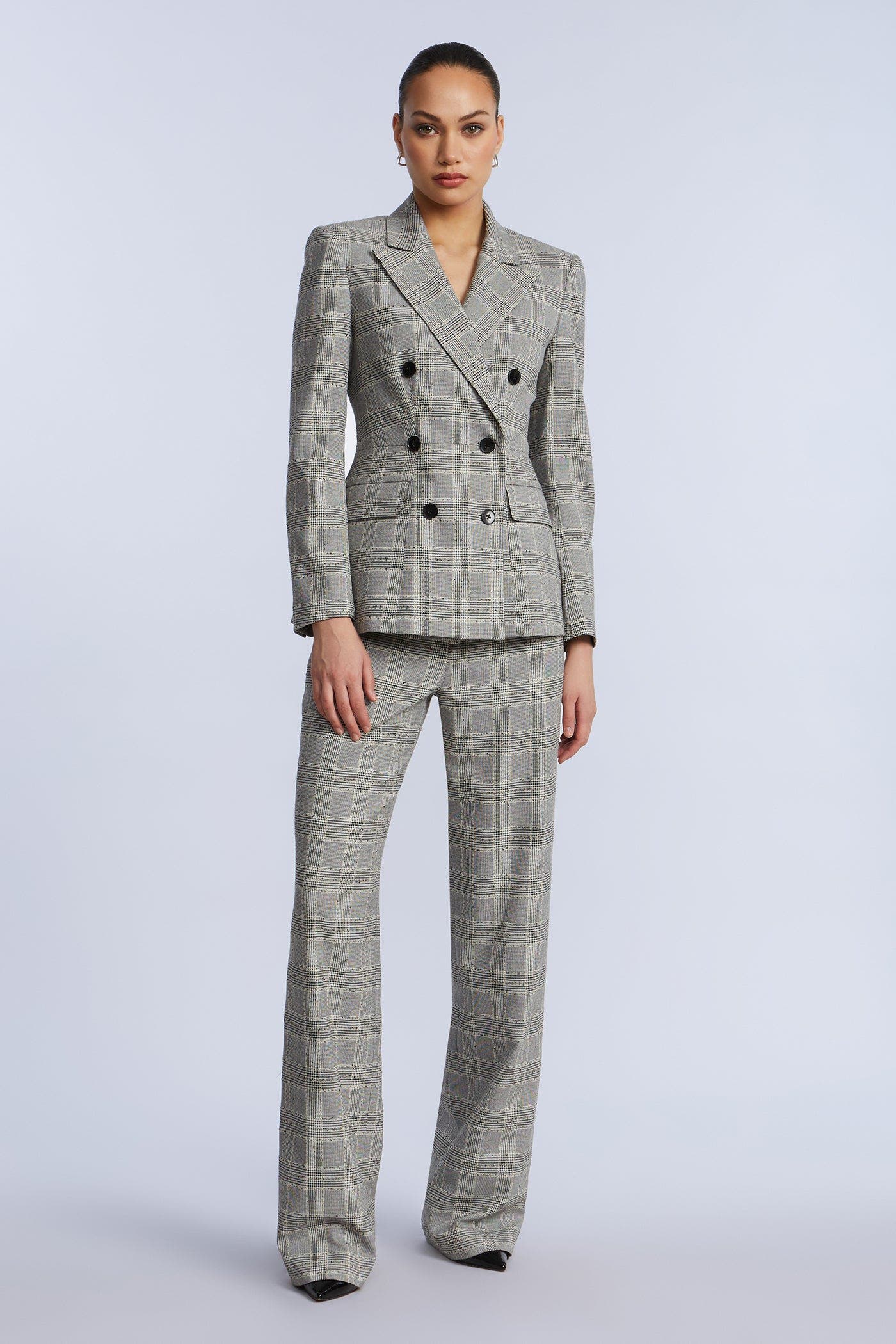 Glen Plaid Blazer