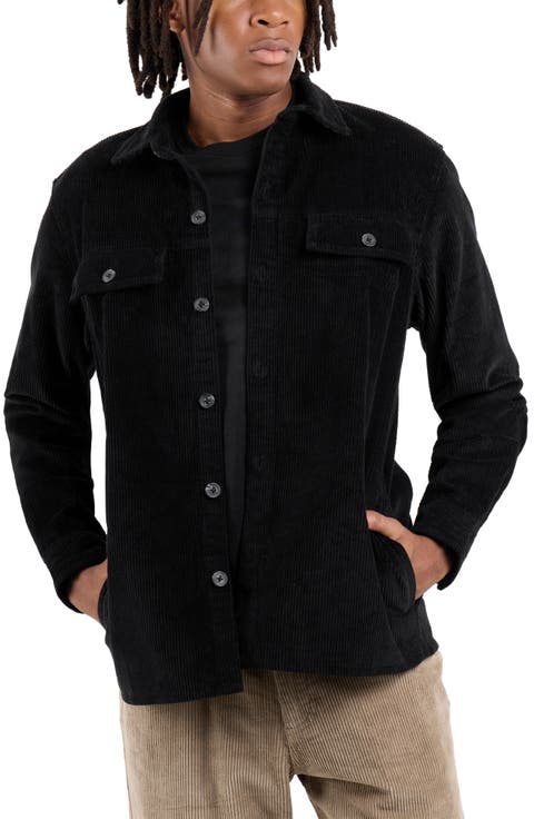 Cotton Corduroy Shirt Jacket
