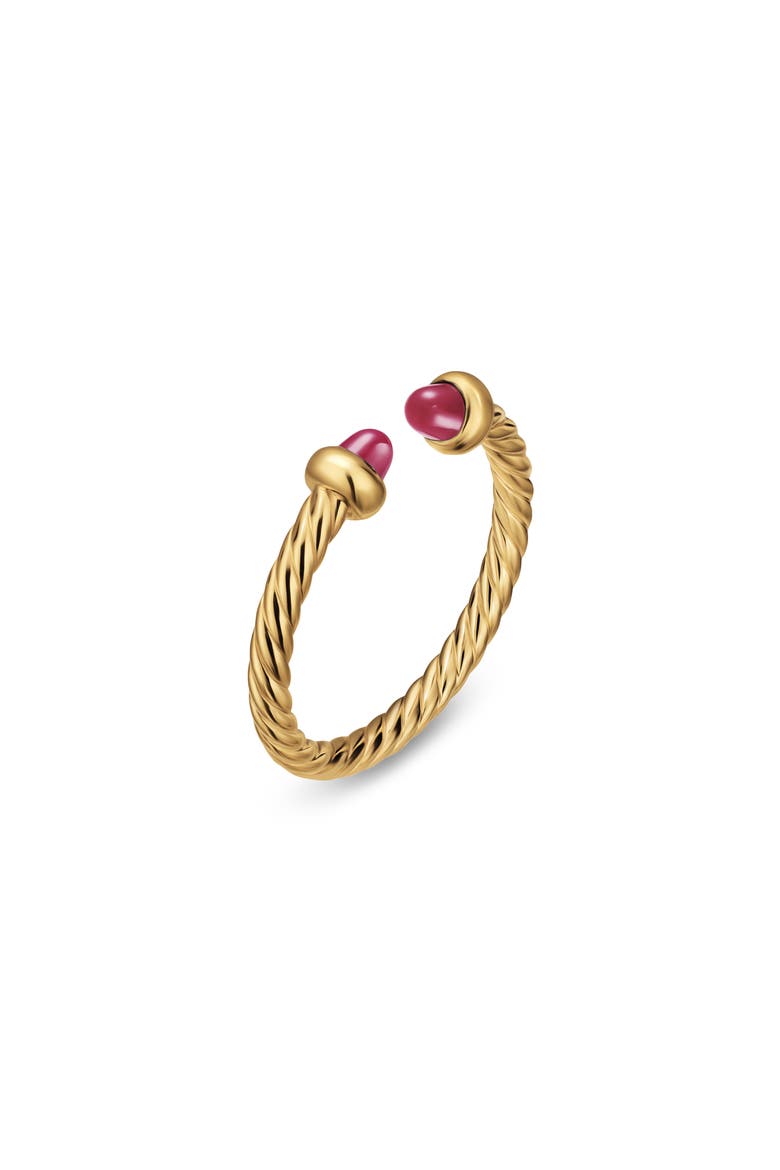Micro Cablespira® Flex Ring, Alternate, color, RUBY