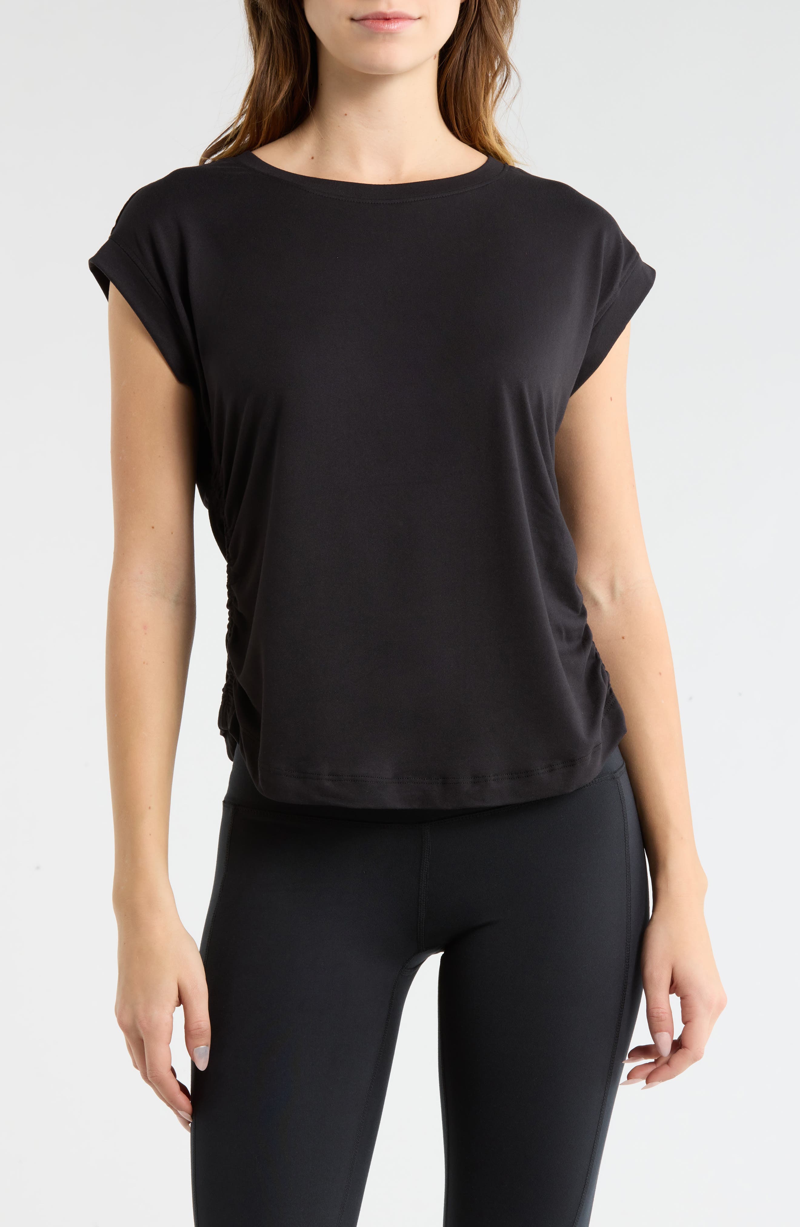 MARIKA Zoey Ruched Tank