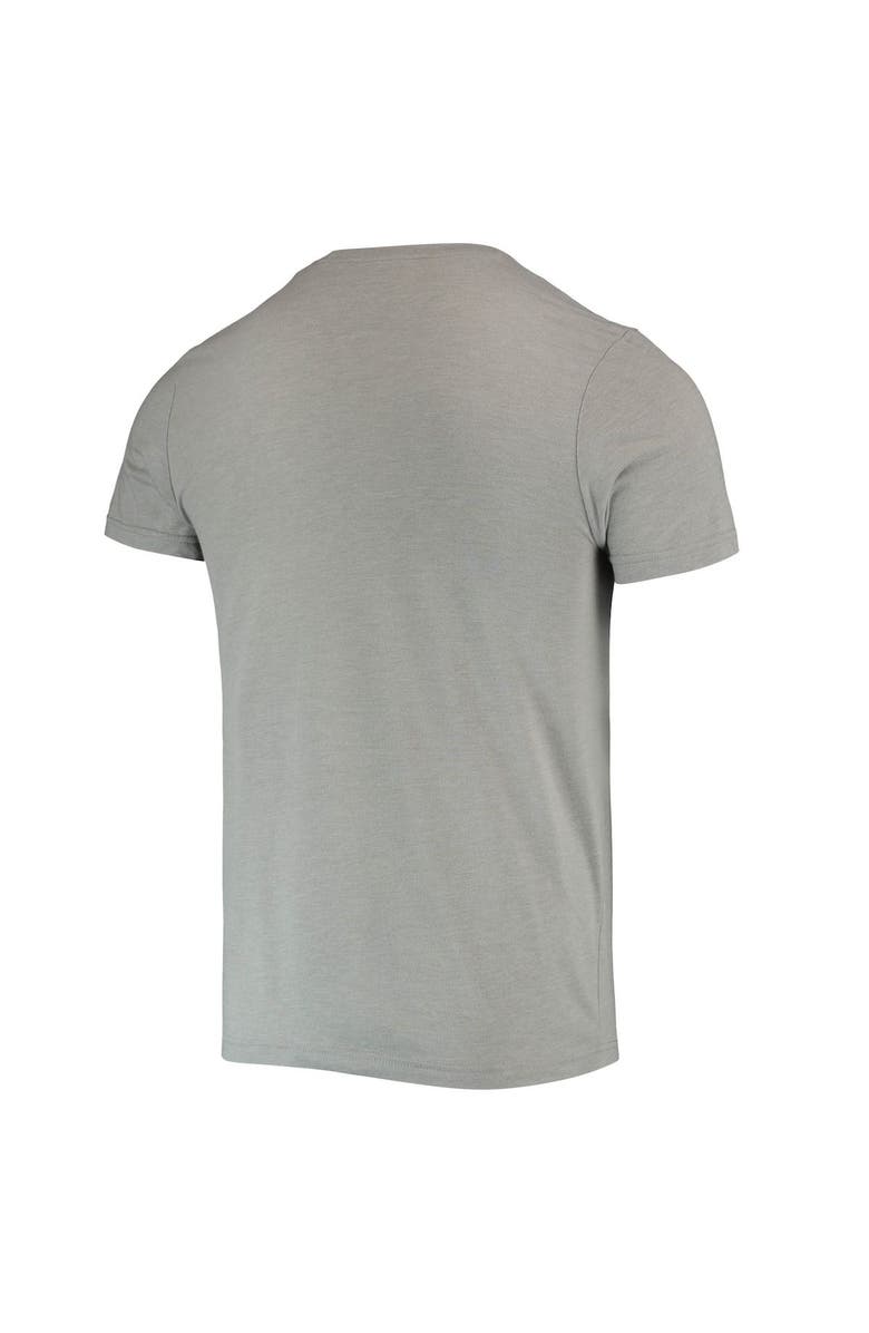 adidas Men's adidas Heathered Gray Nebraska Huskers Reminisce Tri-Blend T-Shirt, Alternate, color, Heather Gray