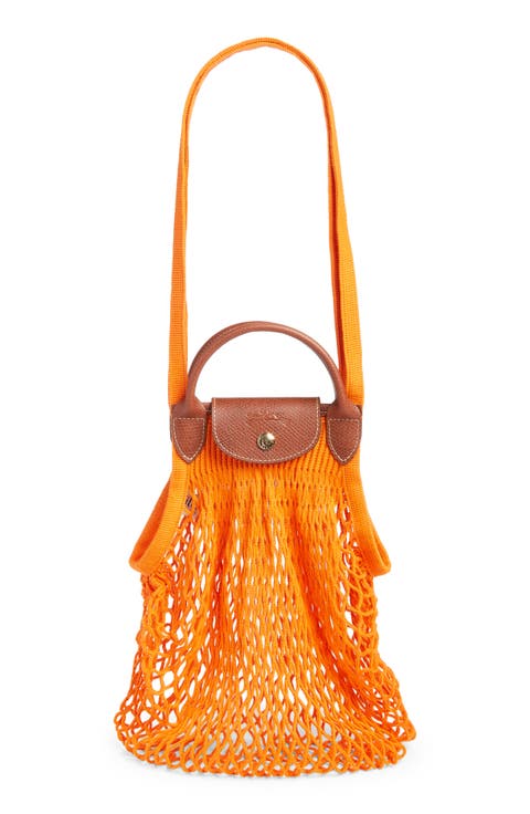 Le Pliage Filet Knit Shoulder Bag