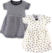 Hudson Baby Two Pack Baby Dress Set
