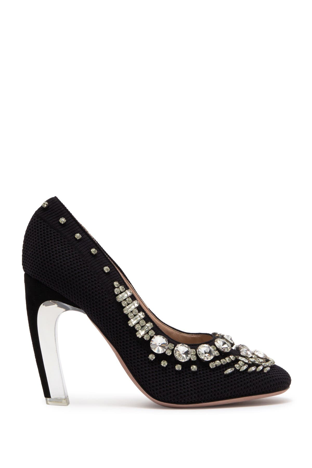 Valentino Garavani Emebllished Pump, Alternate, color, 