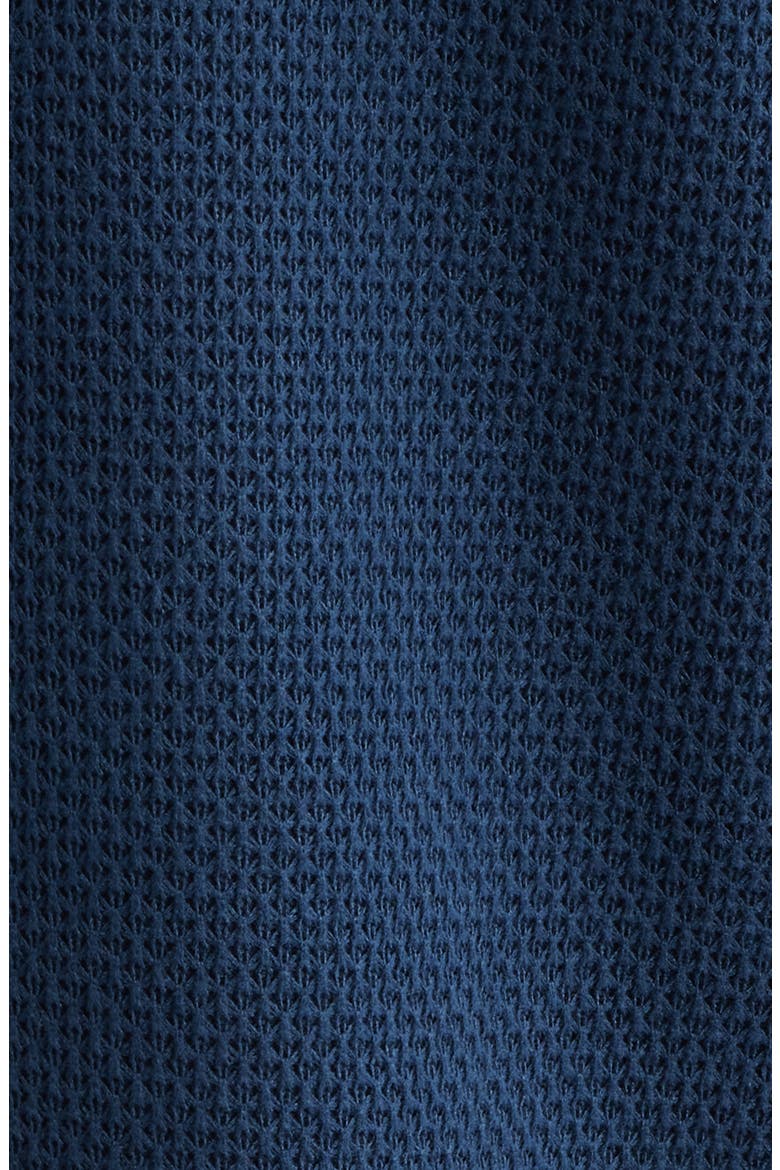 Linden Textured Short Sleeve Button-Up Shirt, Alternate, color, NAVY