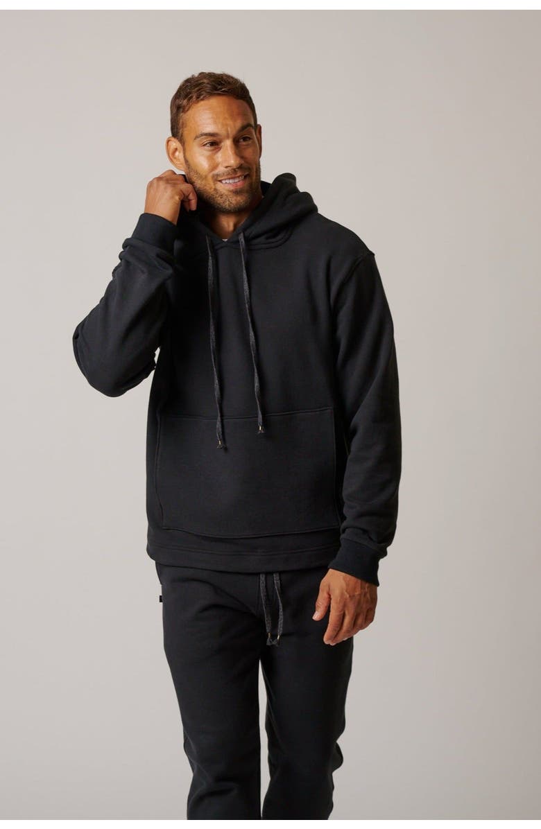 LEISURE LAB Zen Hoodie, Alternate, color, Eclipse