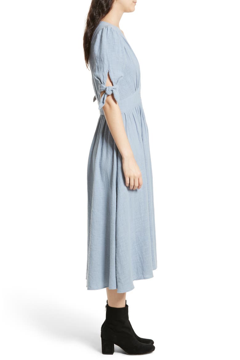 Love of My Life Midi Dress, Alternate, color, BLUE