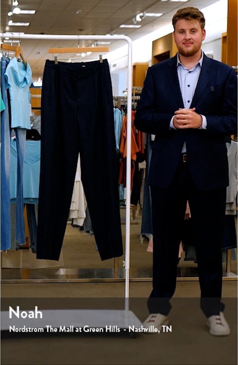 Taleco Pleated Wide Leg Trousers, sales video thumbnail