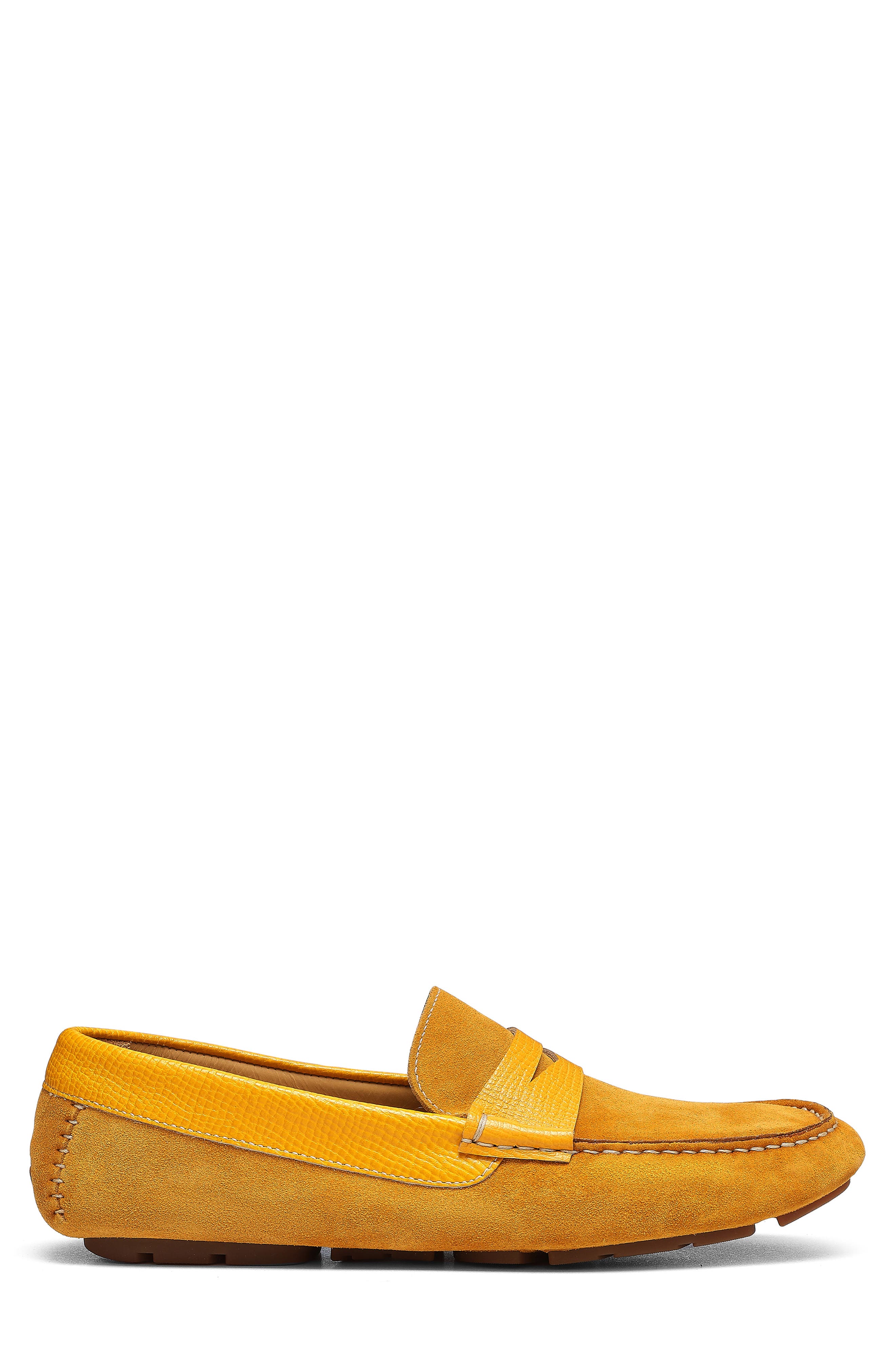 Donald Pliner Maverick Driving Penny Loafer, Alternate, color, Yellow