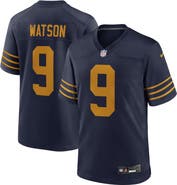 Nike Men's Nike Christian Watson Navy Green Bay Packers The 1923 Classic Game Jersey