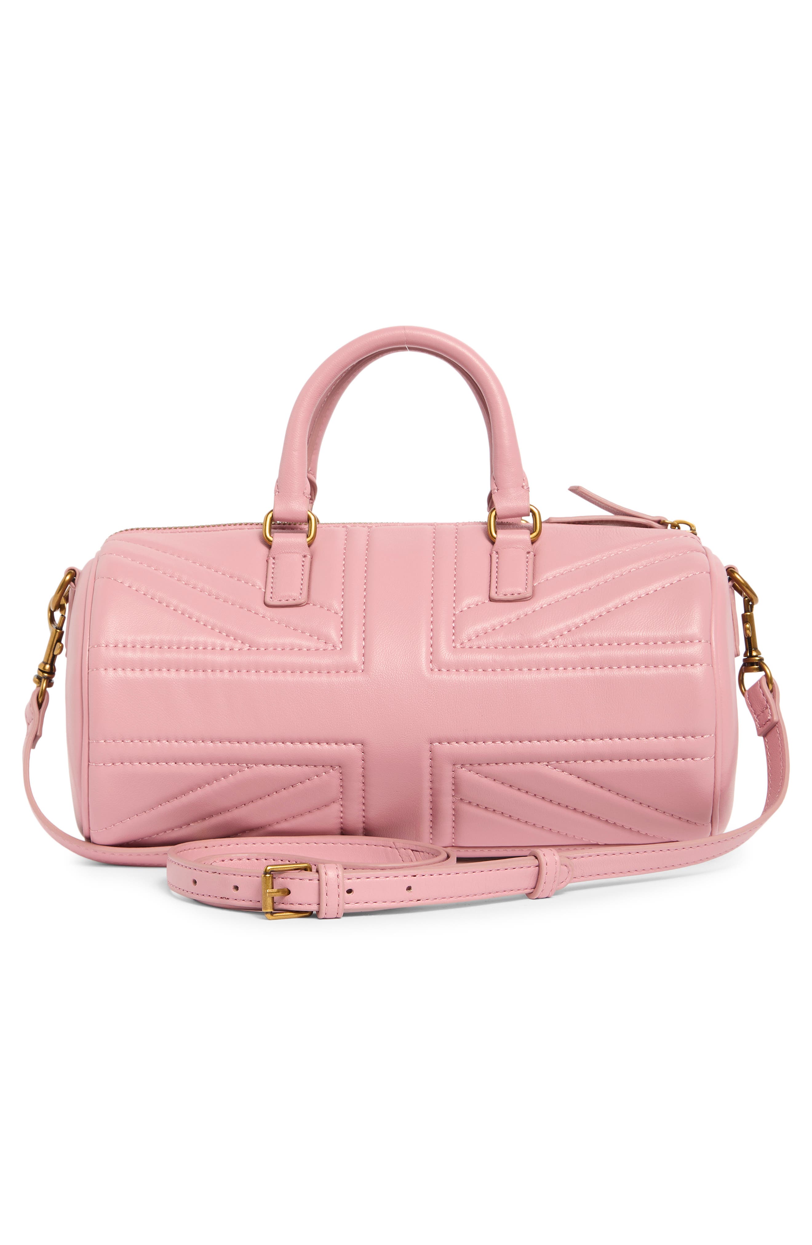 Kurt Geiger London Kensington UJ Barrel Bag, Alternate, color, Pink