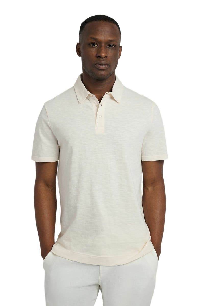 Onia Linen Sweater Polo, Alternate, color, 