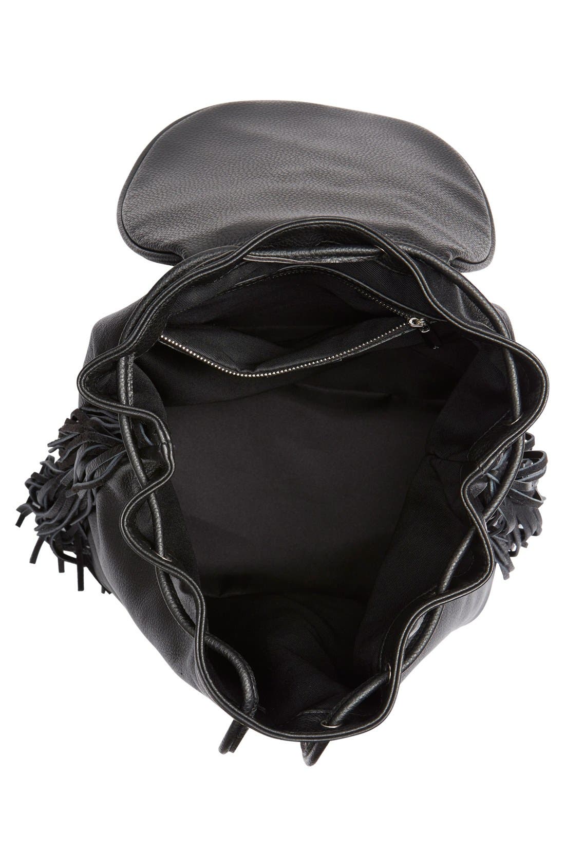 Sam Edelman 'Fifi' Fringe Backpack, Alternate, color, 