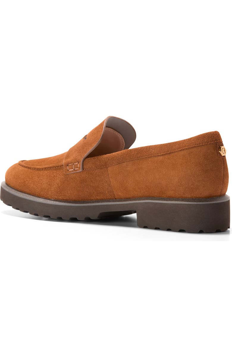 Cole Haan Gwendolyn Penny Loafer, Alternate, color, Chestnut Tobacco Suede