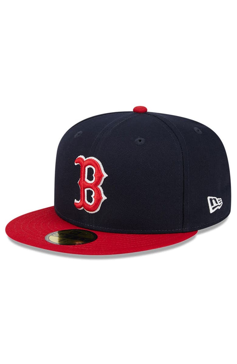 New Era Men's New Era Navy Boston Red Sox Big League Chew Team 59FIFTY Fitted Hat, Alternate, color, Navy
