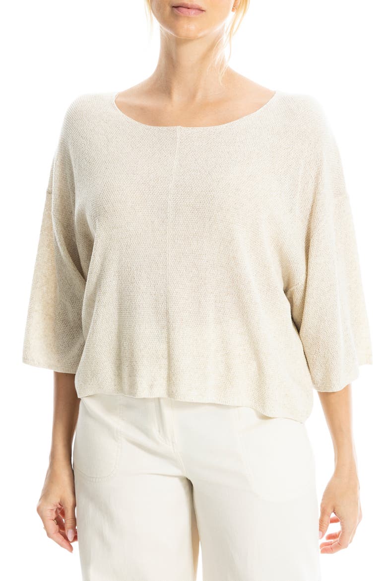 Textured Dolman Sleeve Sweater, Main, color, OYSTER