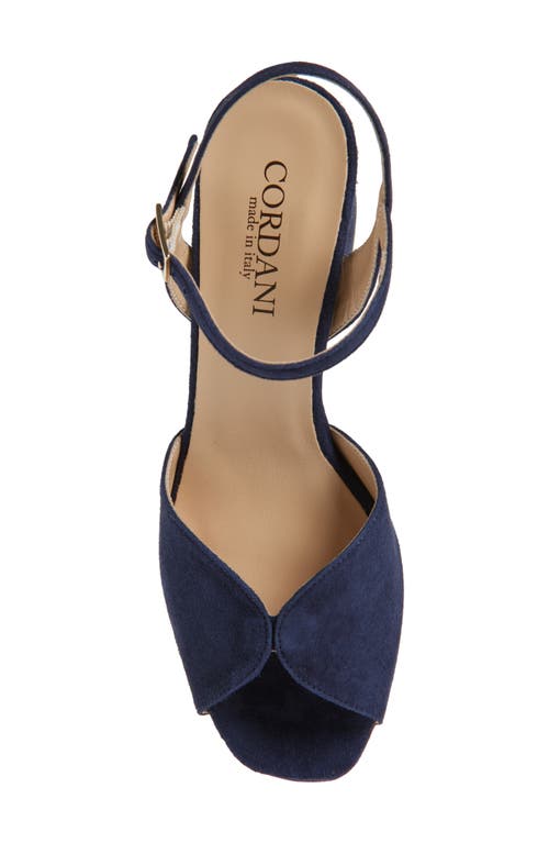 Cordani Ingrims Ankle Strap Sandal In Navy