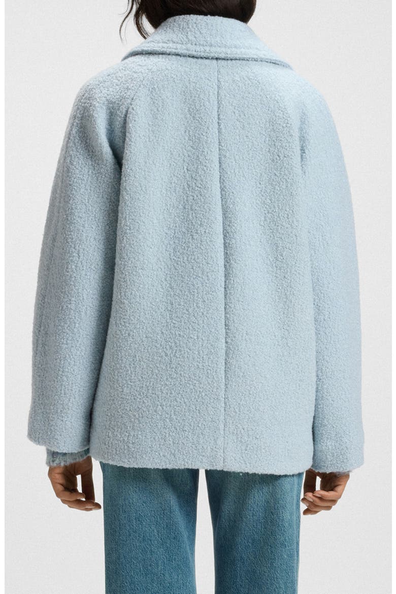 Cabani Textured Double Breasted Jacket, Alternate, color, LIGHT/ PASTEL BLUE