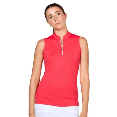 Golf Colors Sleeveless Womens Golf Polo