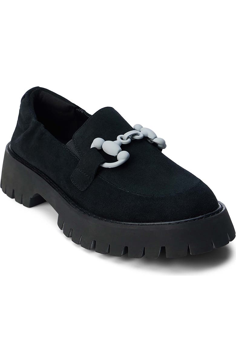 Matisse Hutch Bit Loafer, Main, color, Black