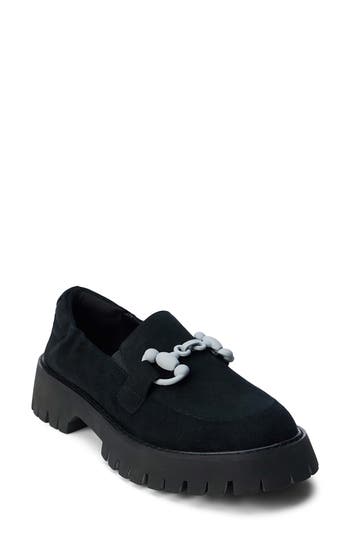 Matisse Hutch Bit Loafer In Black