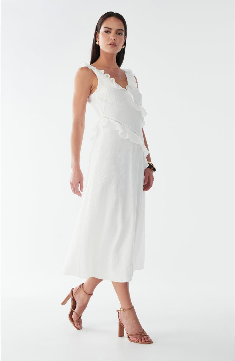 BWLDR Fallon Maxi Dress, Alternate, color, White