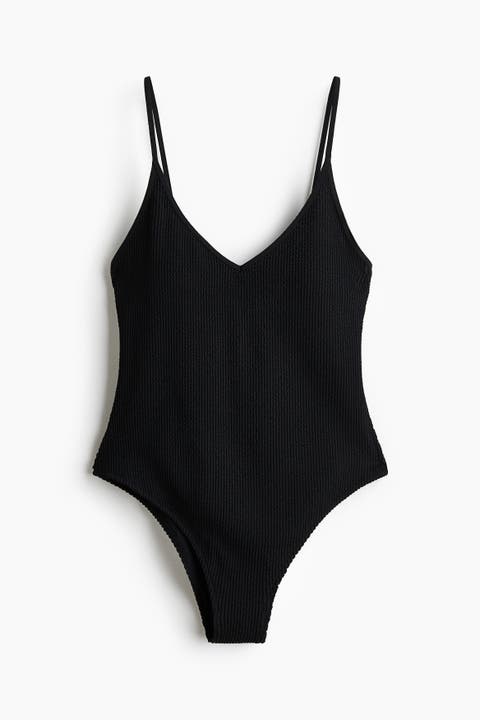 Padded-cup High Leg Swimsuit
