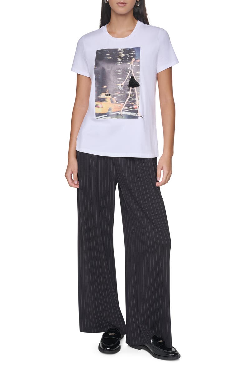 NYC Nights Graphic T-Shirt, Alternate, color, WHITE
