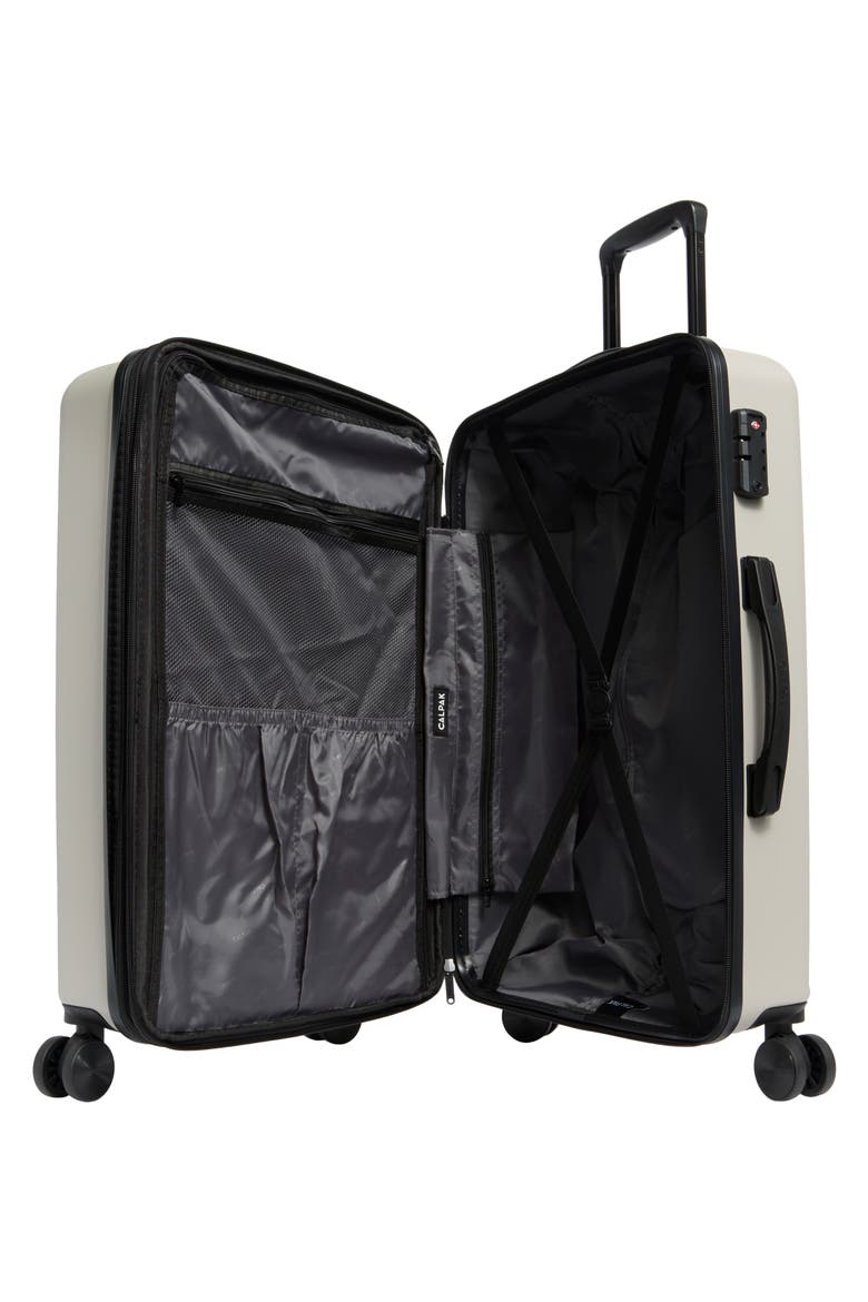 Lou 24-Inch Hardside Spinner Suitcase, Alternate, color, CREAM