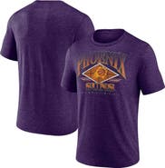 FANATICS Men's Fanatics Branded Heather Purple Phoenix Suns True Classics Power Phase Tri-Blend T-Shirt