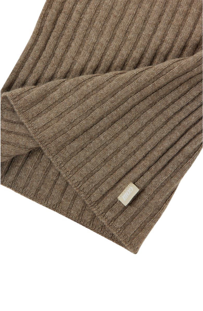 GOBI Mongolian Cashmere Cashmere Neck Collar Scarf, Alternate, color, 