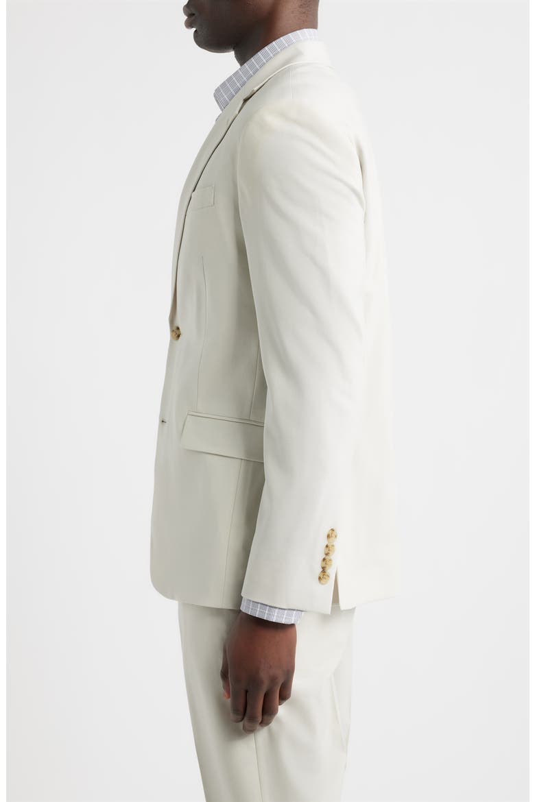 Henrik Trim Fit Solid Stretch Wool Suit Jacket, Alternate, color, GREY MOONBEAM