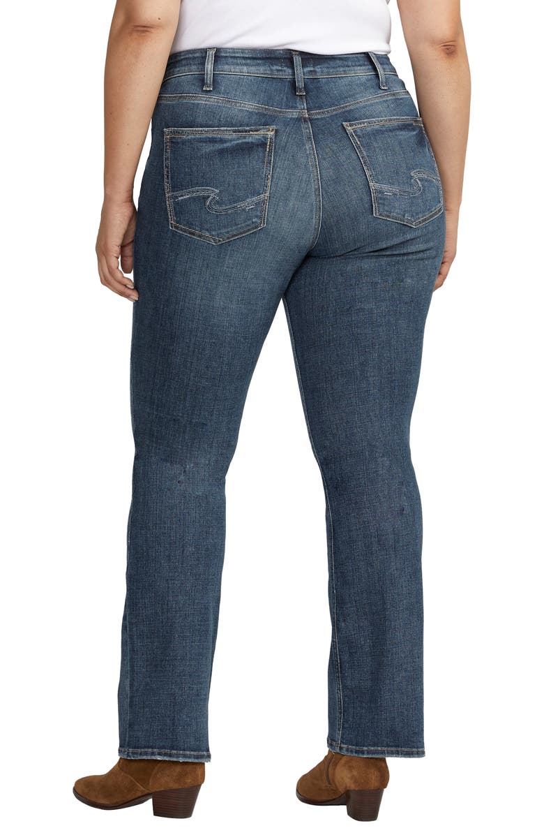 Silver Jeans Co. Avery High Waist Slim Bootcut Jeans, Alternate, color, 