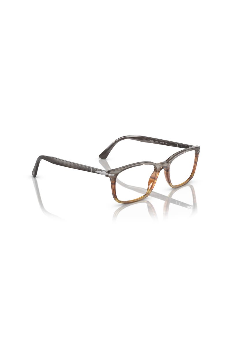 Persol 55mm Square optical glasses, Alternate, color, Grey