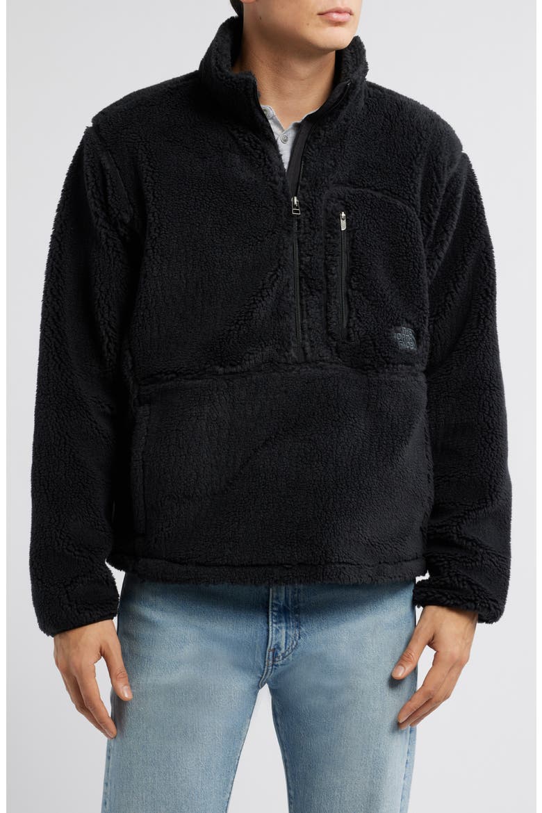 Extreme Pile 2 Fleece Half Zip Pullover, Main, color, TNF BLACK