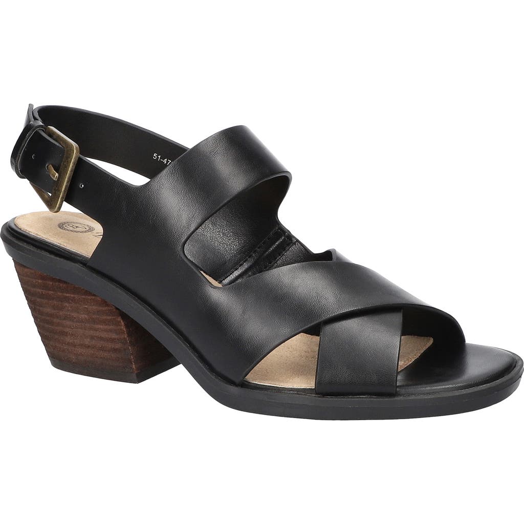 Bella Vita Cameron Slingback Sandal In Black