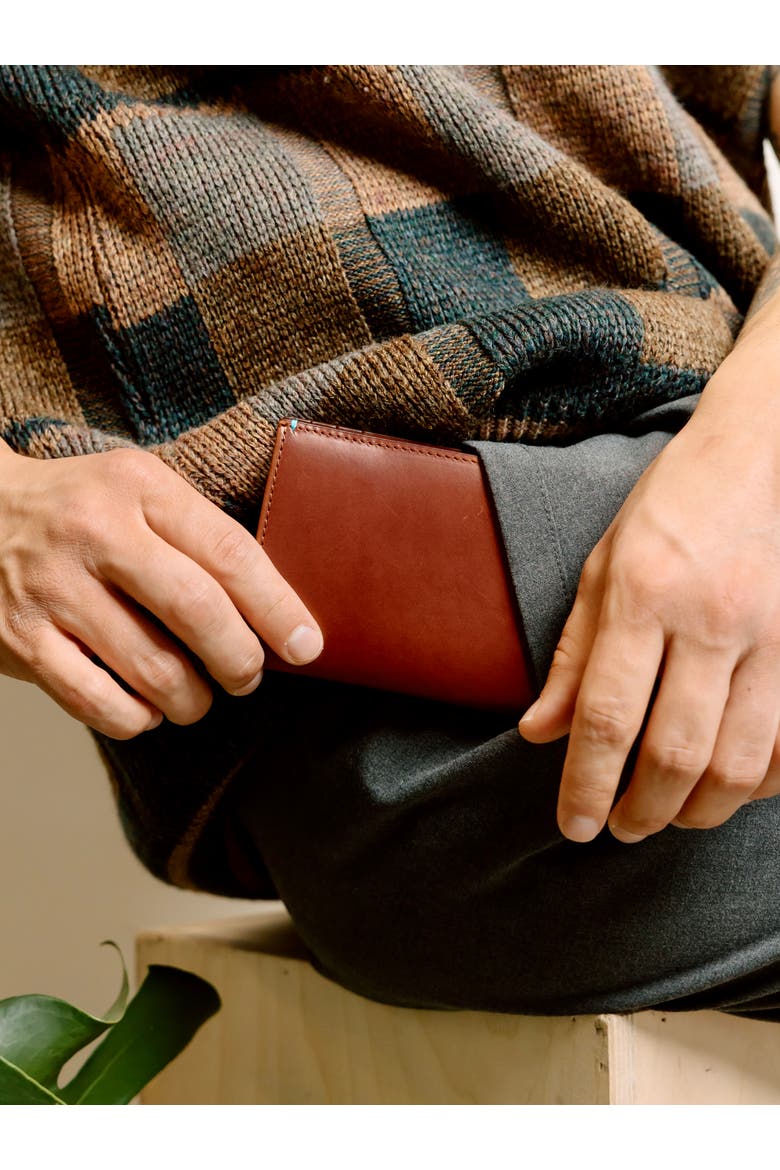 The Toscano Italian Leather Bifold Wallet, Alternate, color, Tuscan Tan