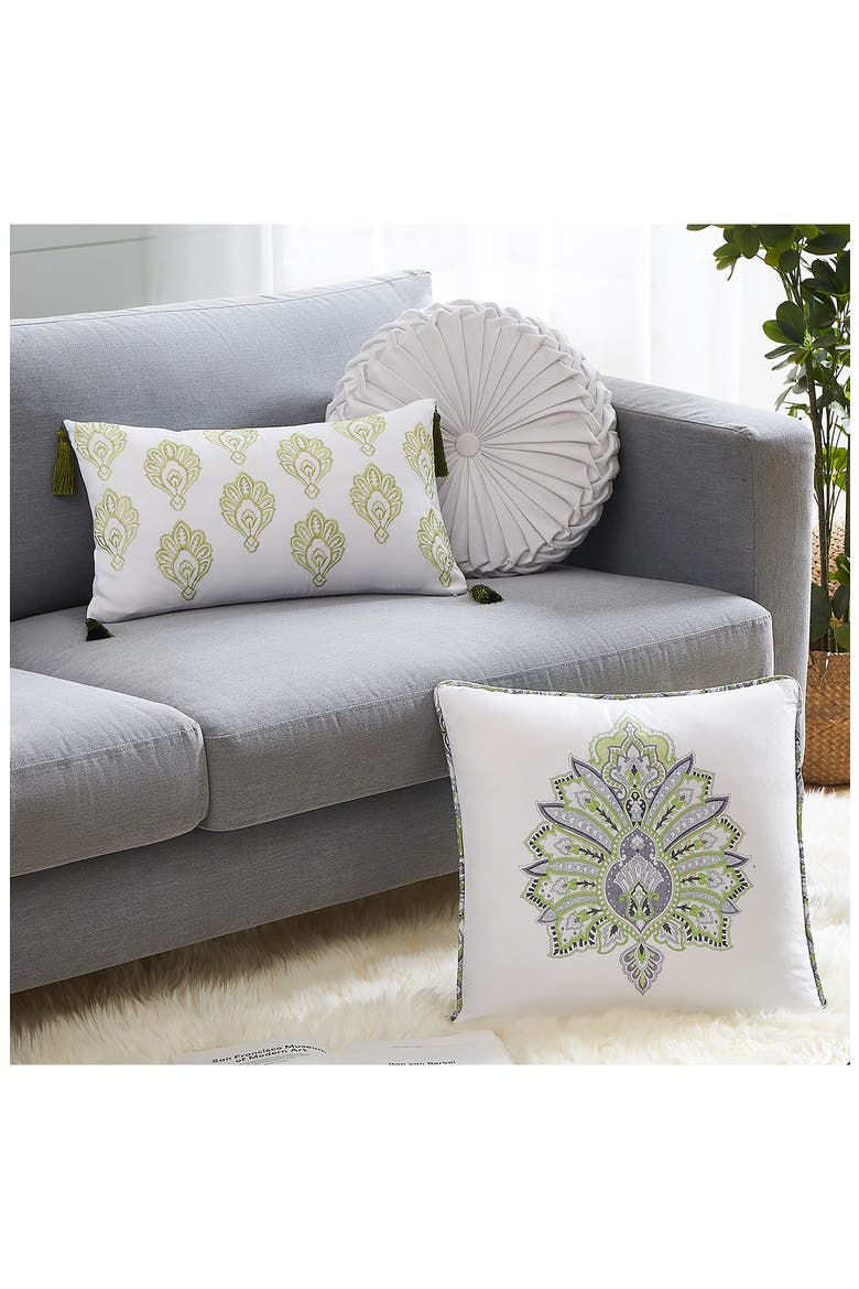 Pure Melody Quilt Bedding Set, Alternate, color, GREEN