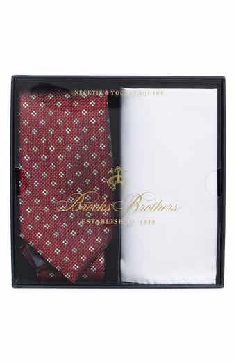 Flower Print Tie & Pocket Square Set