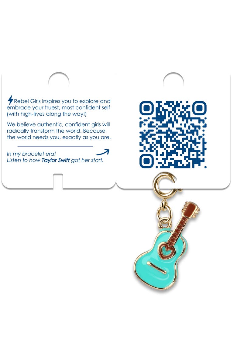 CHARM IT!<sup>®</sup> Guitar Charm, Alternate, color, Teal