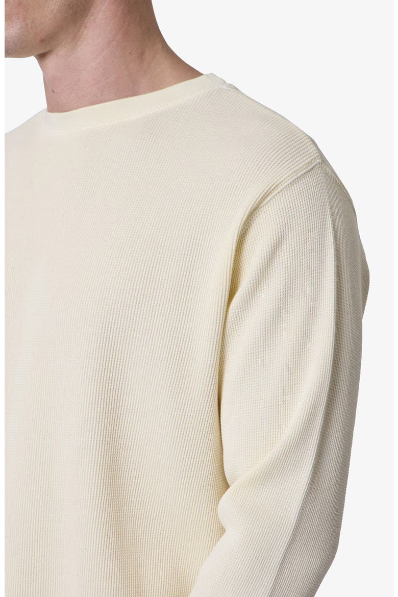 Basic Thermal Long Sleeve T-Shirt, Alternate, color, OFF WHITE