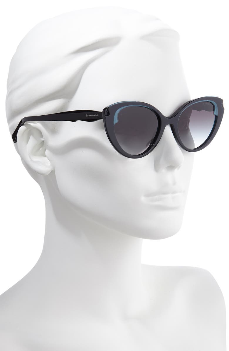 Tiffany & Co. 54mm Cat Eye Sunglasses, Alternate, color, 