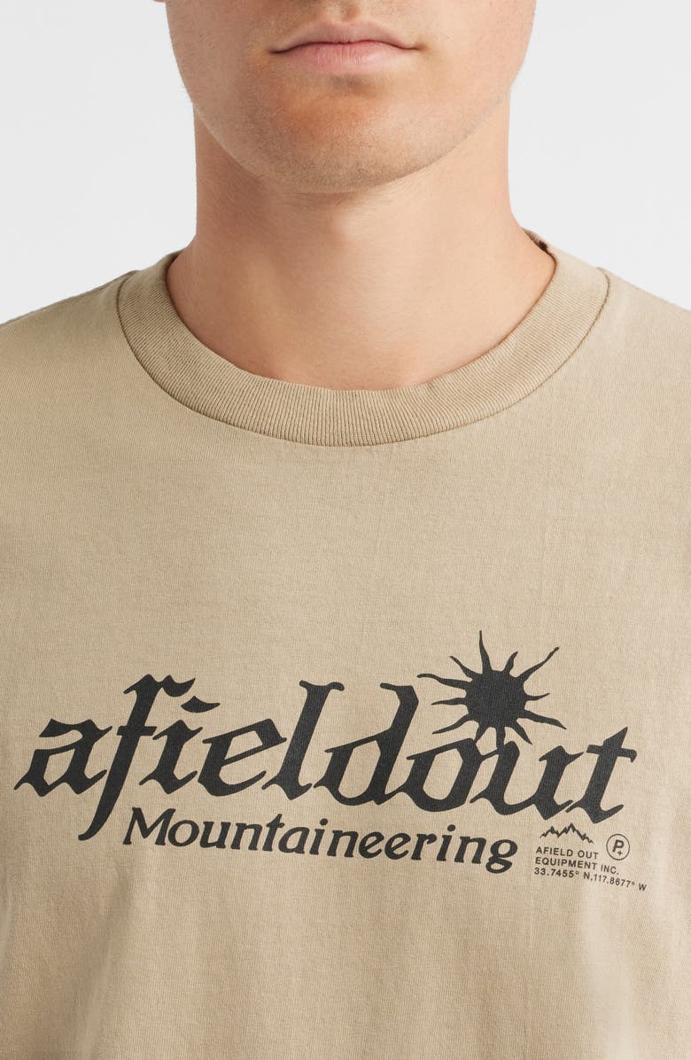 Afield Out Sunrise Graphic T-Shirt, Alternate, color, Sand
