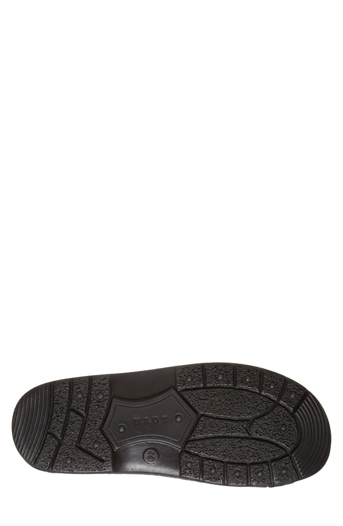 Bjorn Clog, Alternate, color, BLACK MATTE LEATHER