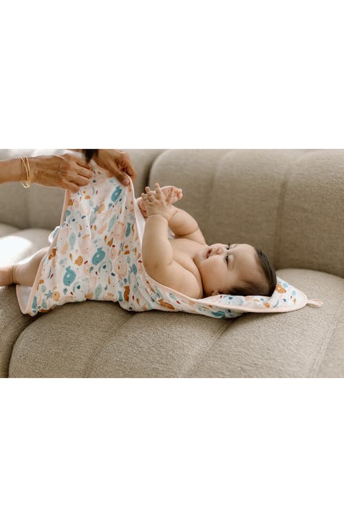 Loulou Lollipop Print Muslin Hooded Towel & Washcloth Set