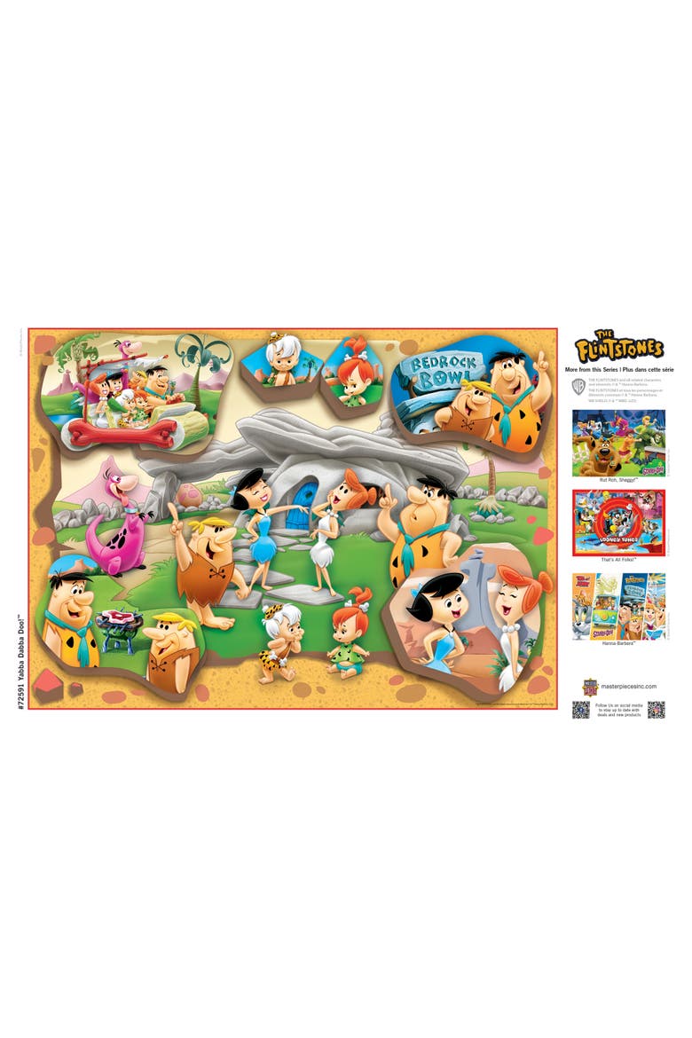Flintstones Yabba Dabba 1000pc Puzzle, Alternate, color, Multicolor