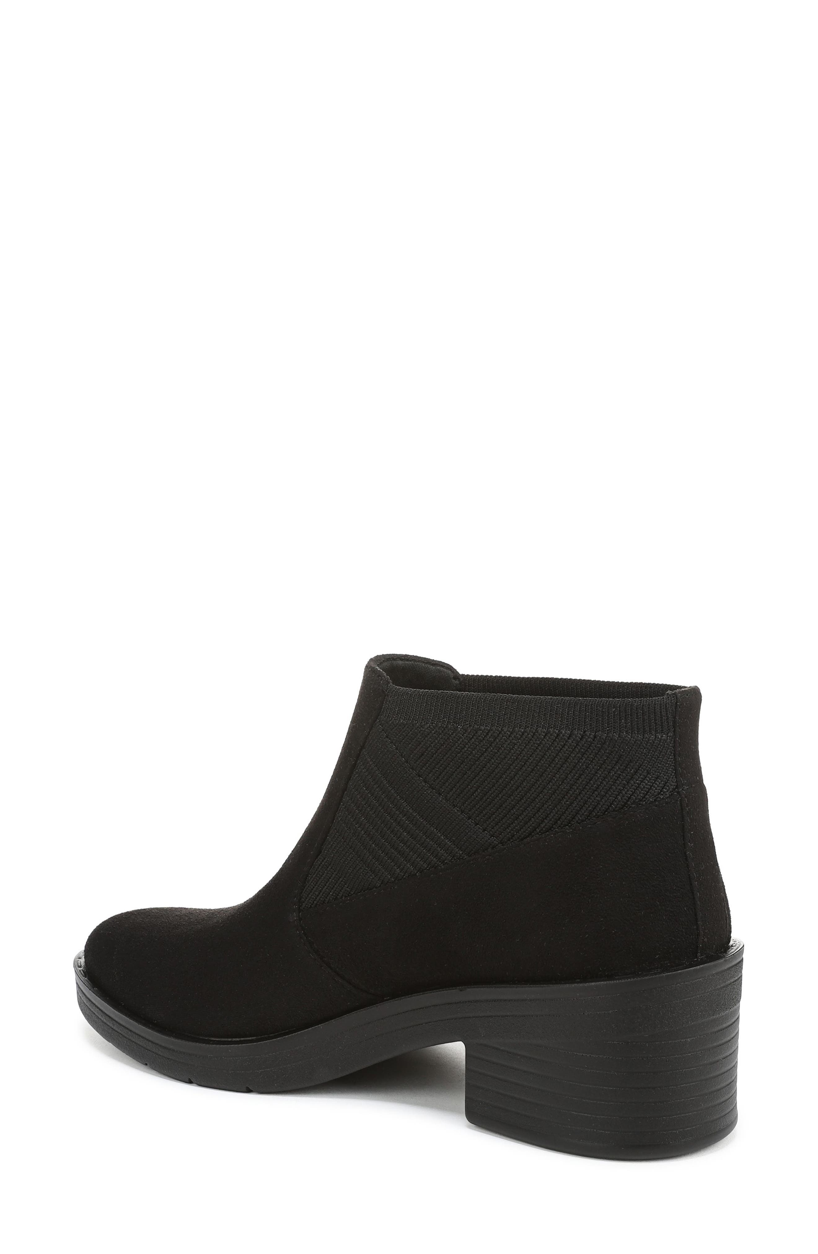 LifeStride Outlook Knit Ankle Boot, Alternate, color, Black