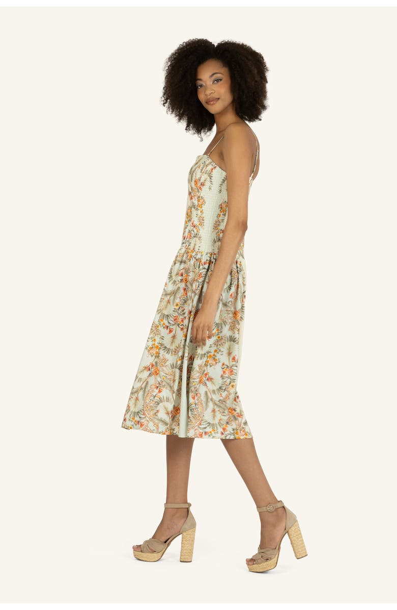 Super Natural by Secret Mission Suzy Dress, Alternate, color, Natural Floral Road Print